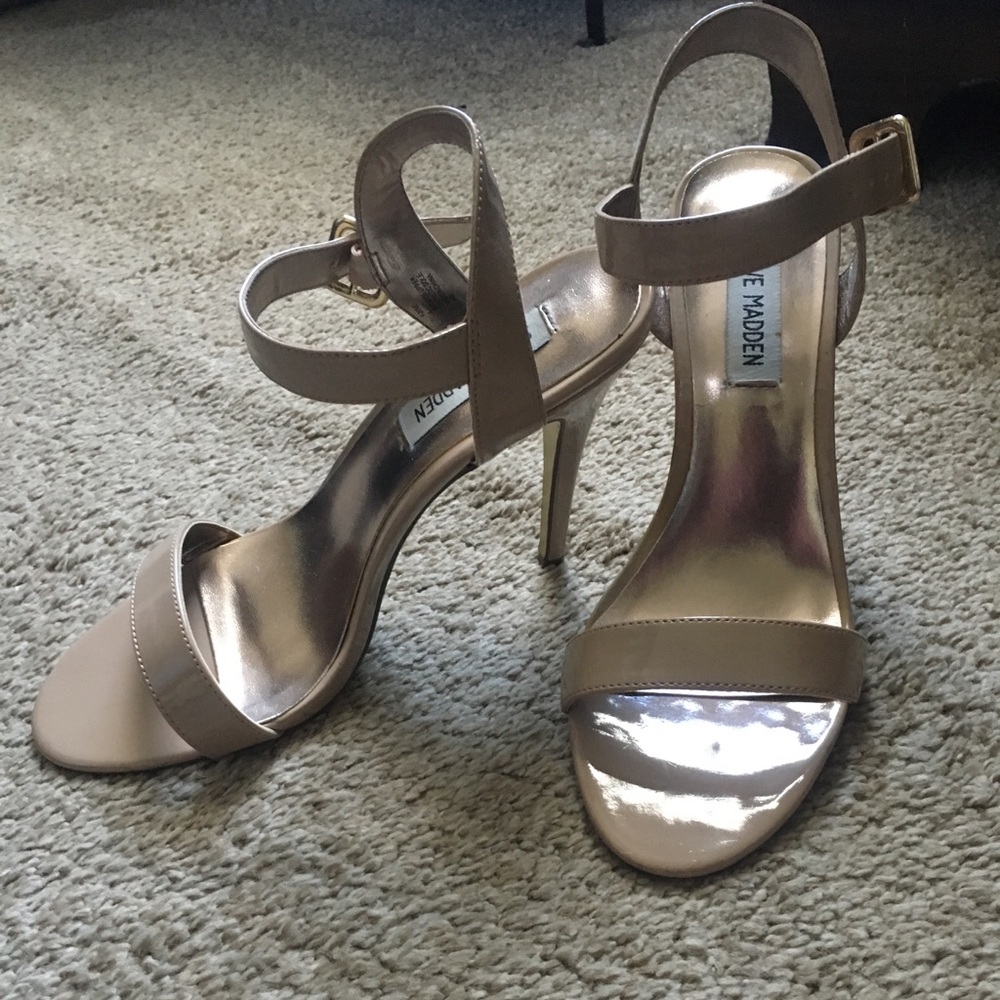 Nude Steve Madden Heels